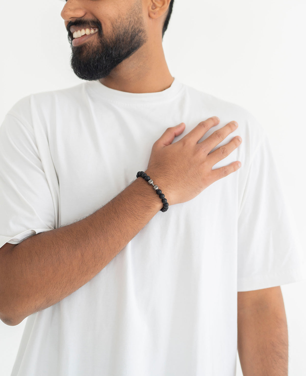 Beaded Dumbbell Bracelet