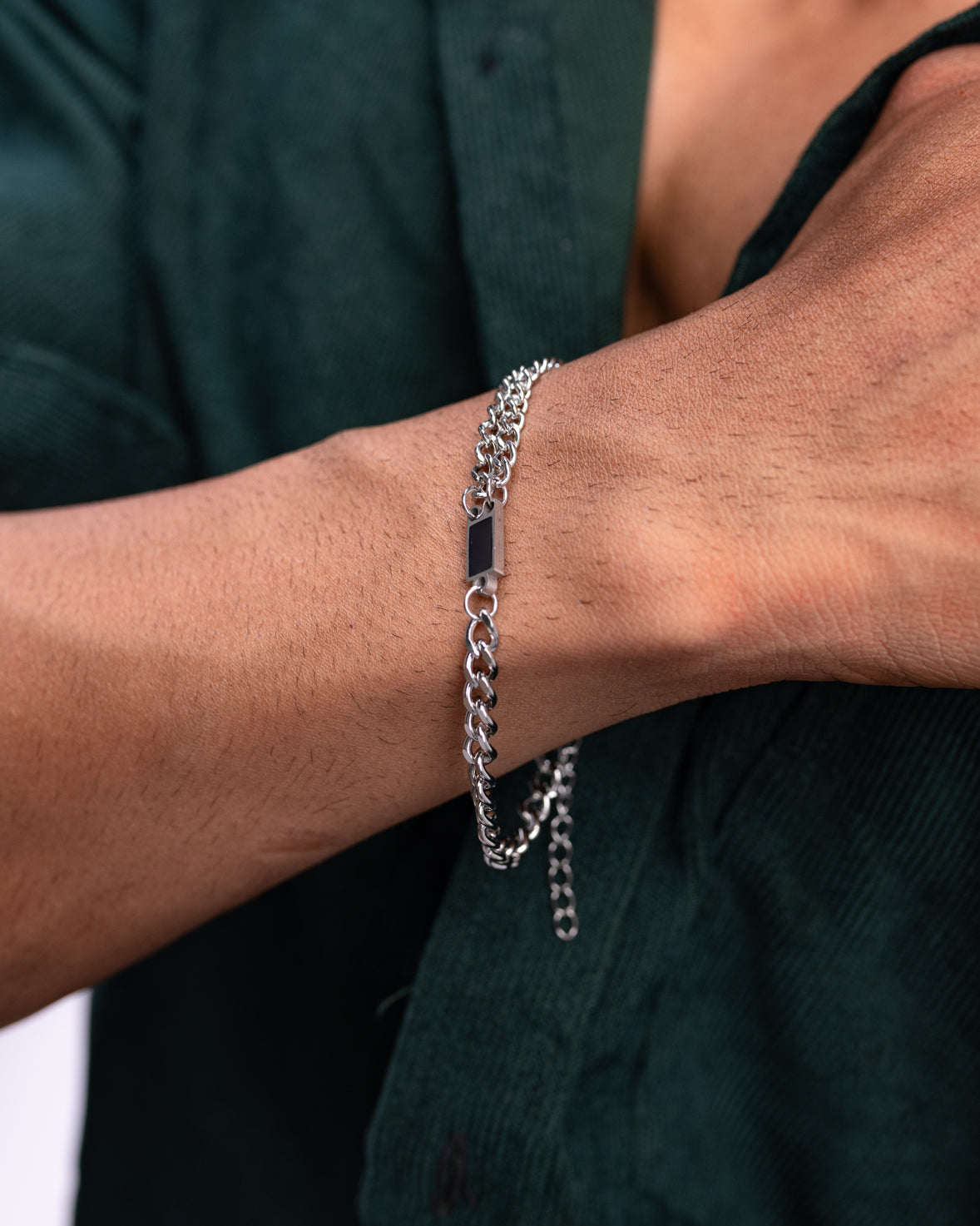 Geometric Charm Bracelet