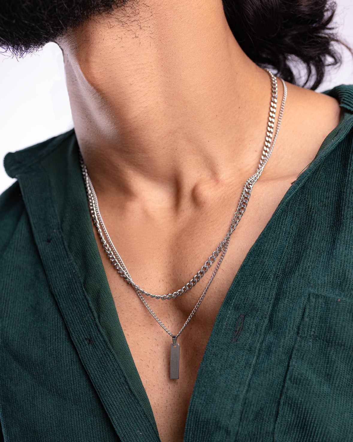 2pcs Cuban Link Necklace