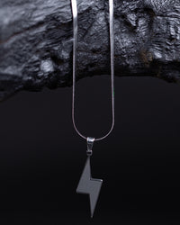 Redefined Lightning Pendant Necklace
