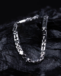 Redefined Cross Charm Bracelet