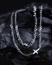 2pcs Cross Layered Bracelet