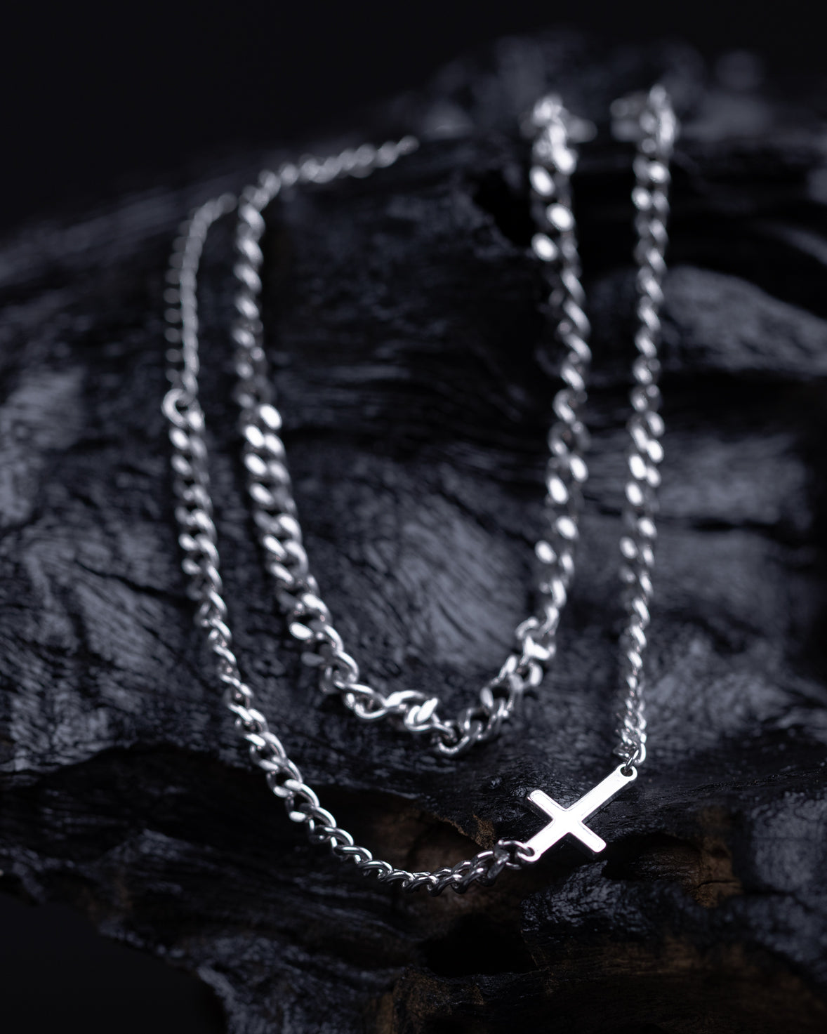 2pcs Cross Layered Bracelet