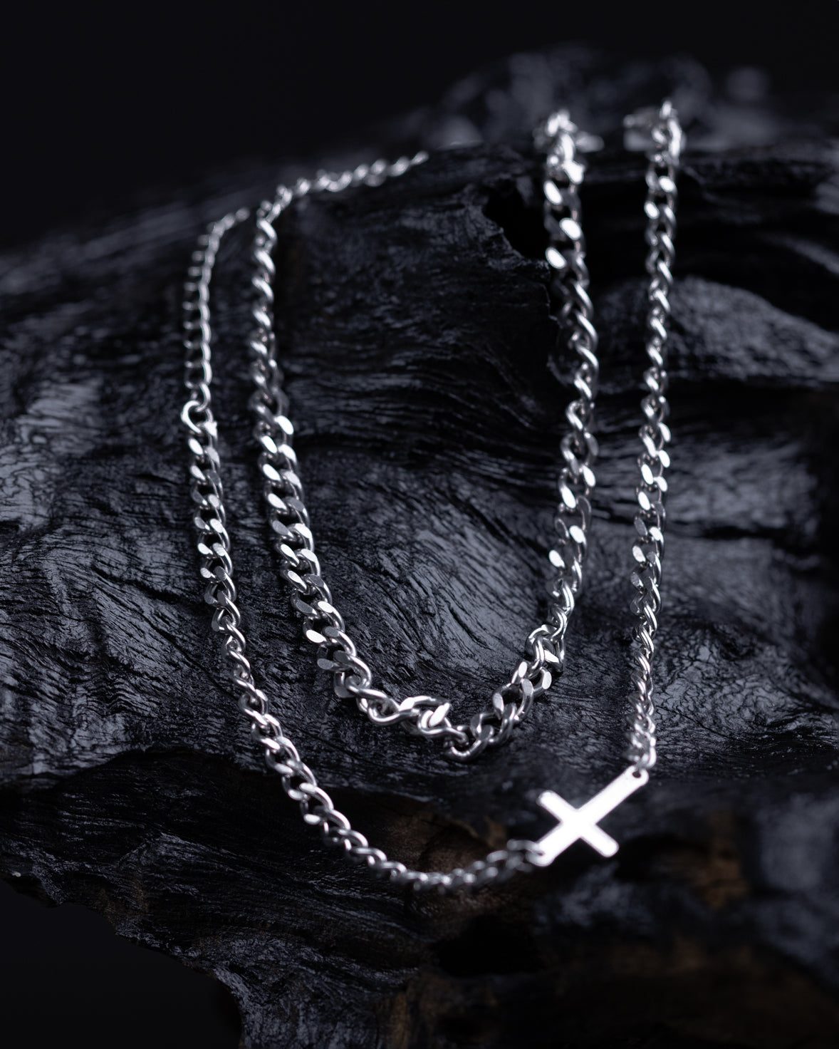 2pcs Cross Layered Bracelet