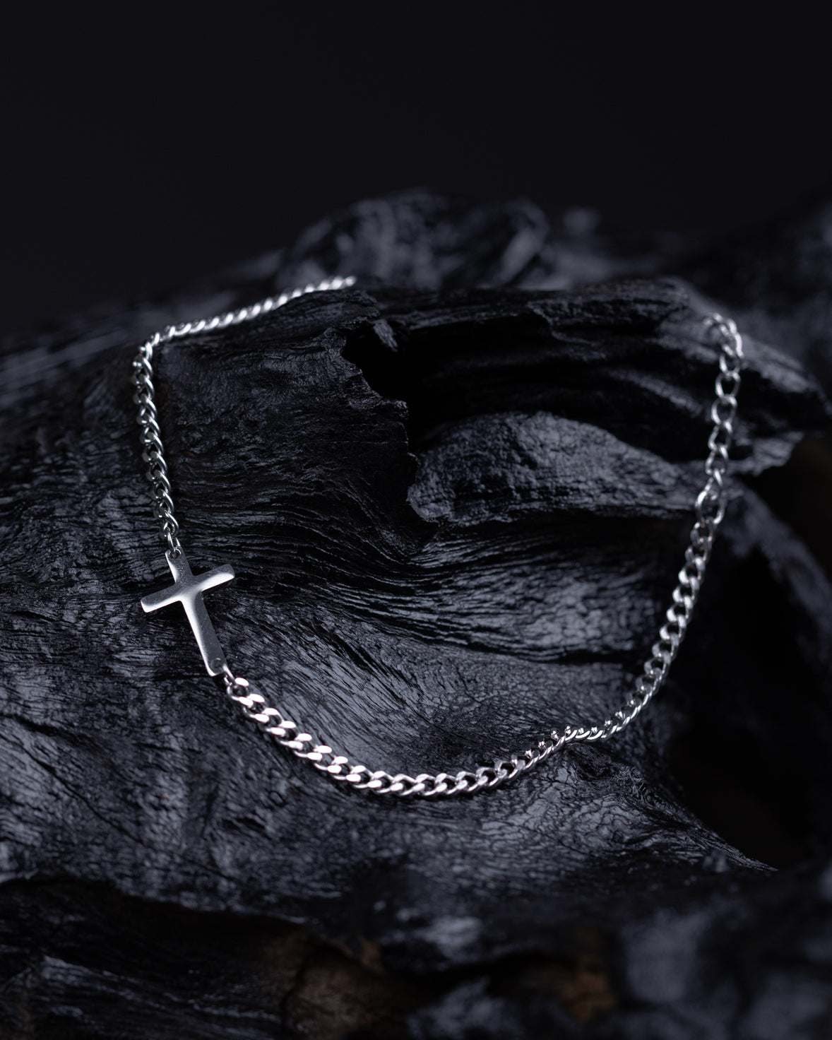 Redefined Cross Chain Bracelet