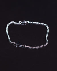 Redefined Cross Chain Bracelet