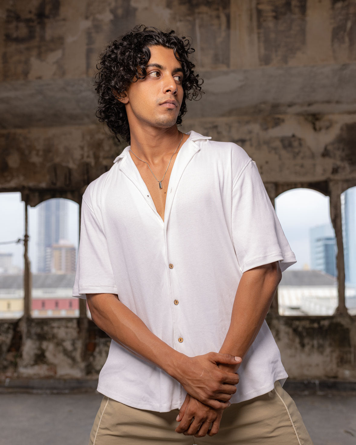 Silver Minimalist Pendant Necklace