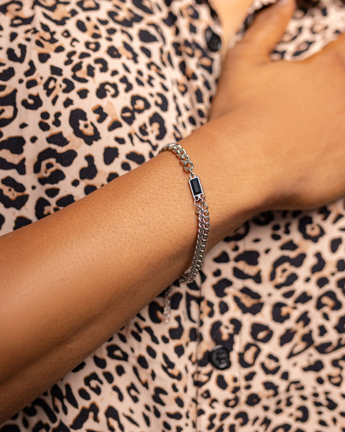 Geometric Charm Bracelet