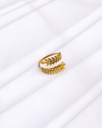 Nature's Leaf Cuff Ring