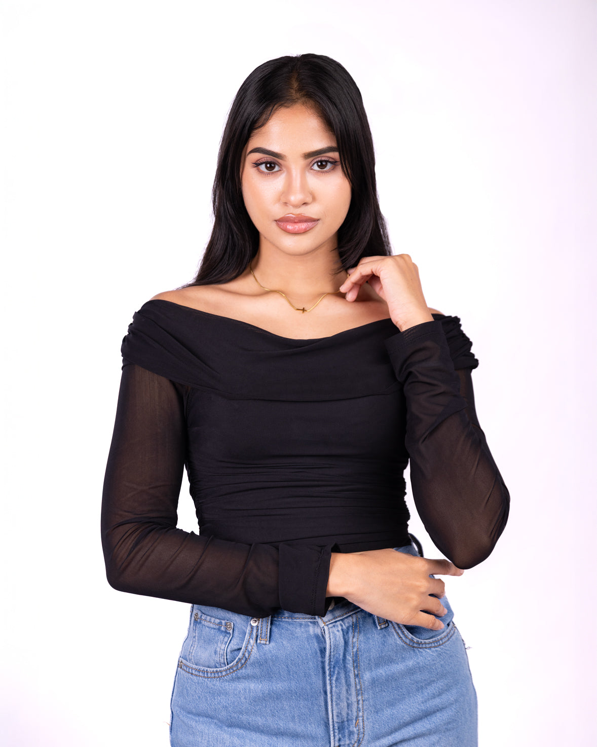 Simple Cross Pendant Necklace