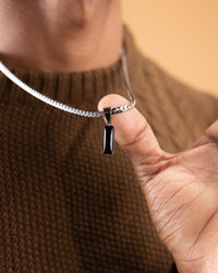 Classic Stone Pendant Necklace