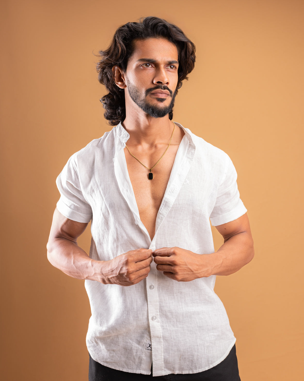 Classic Black Pendant Necklace