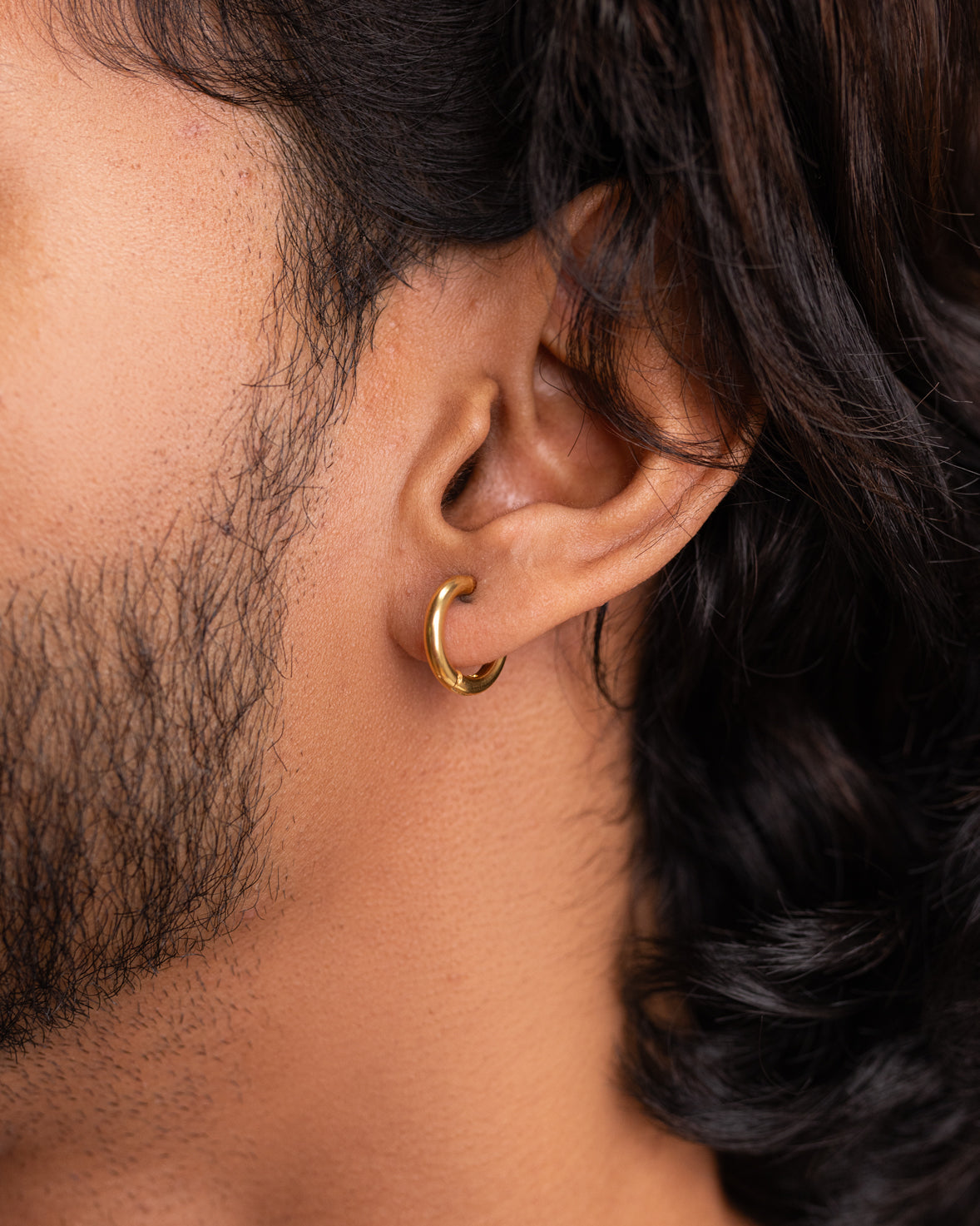 Round Clip-On Earring