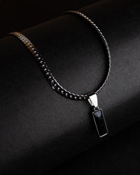 Classic Stone Pendant Necklace