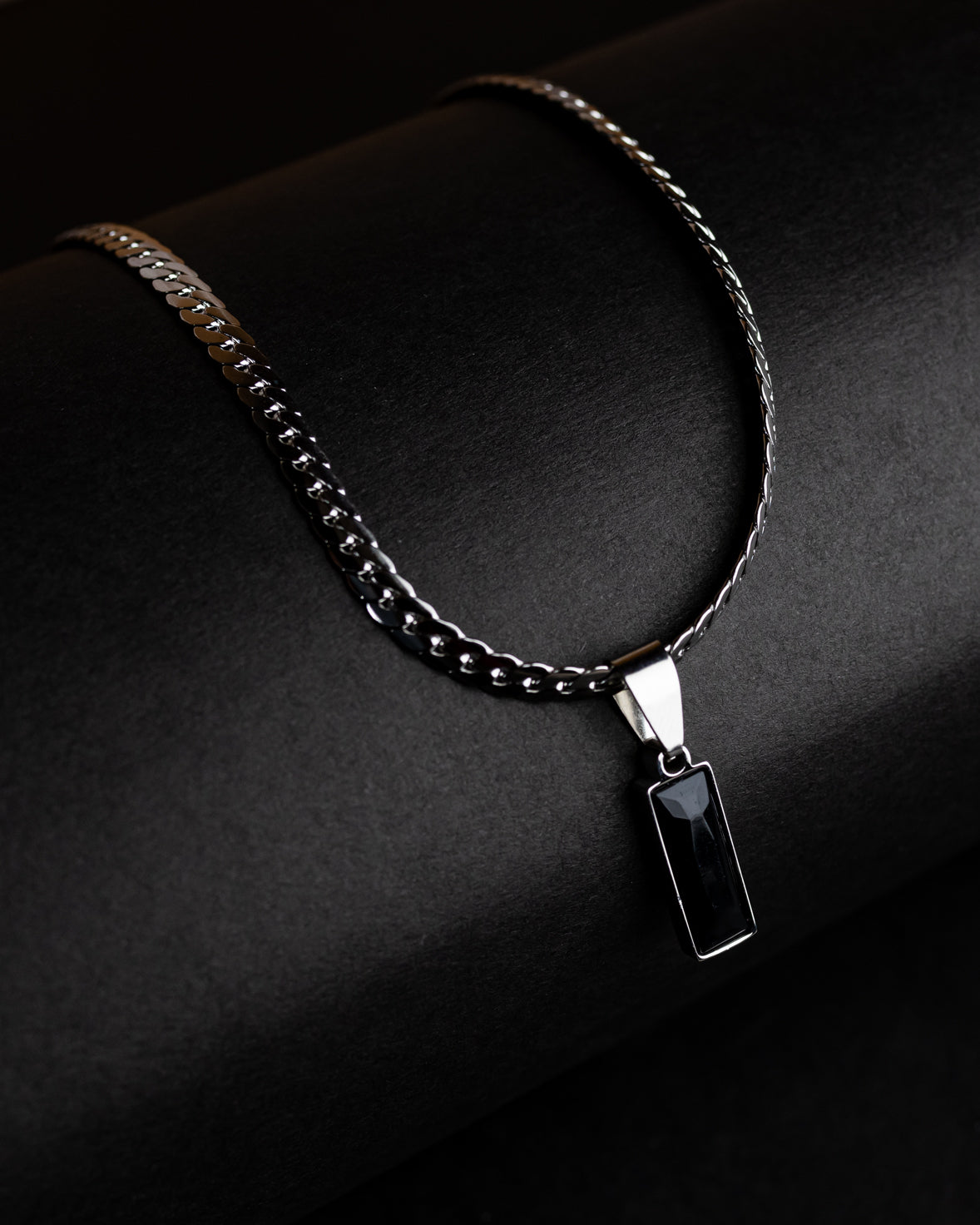 Classic Stone Pendant Necklace