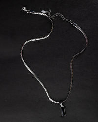 Classic Stone Pendant Necklace