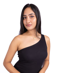 White Shell Moon Necklace