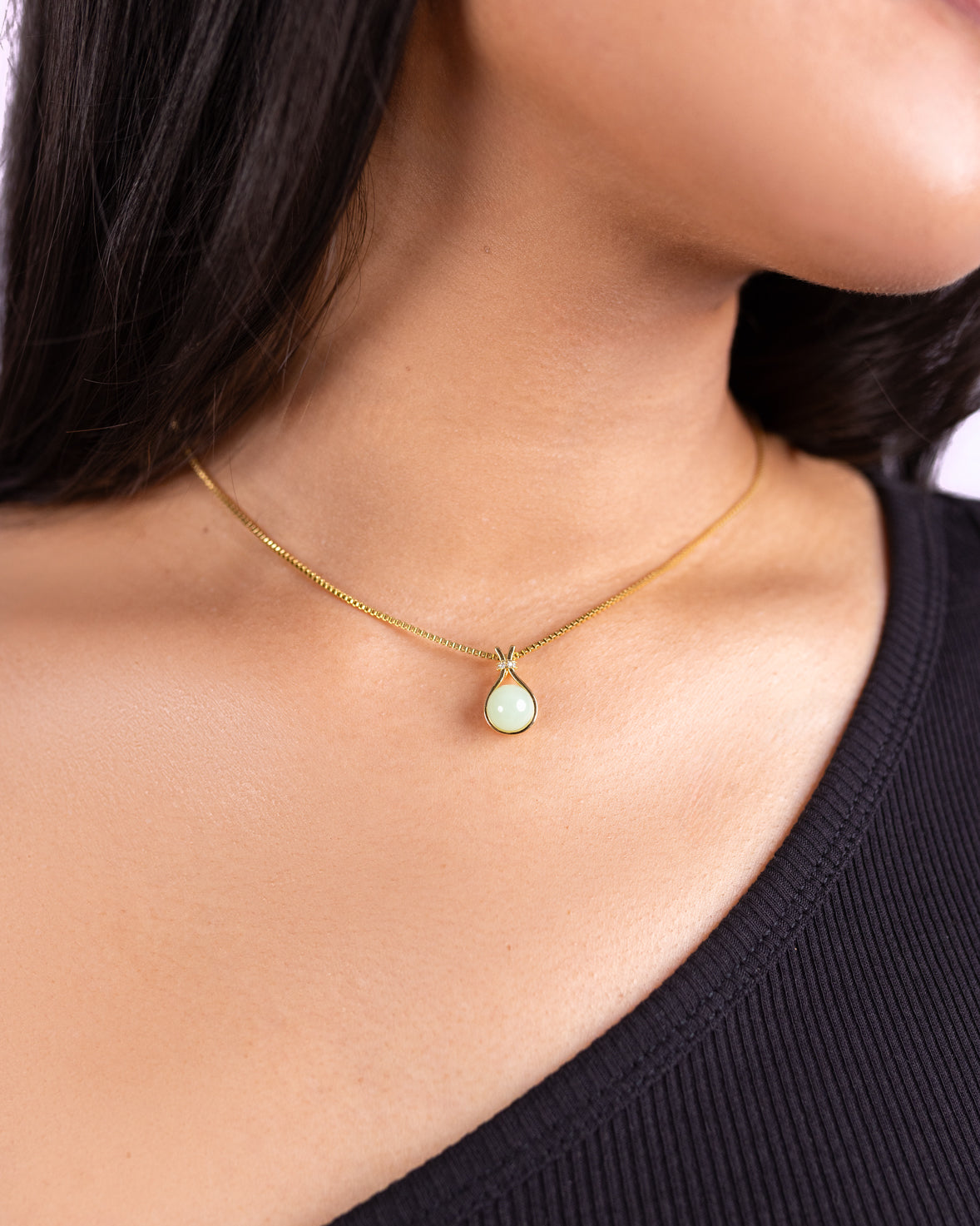 Jade Pendant Necklace