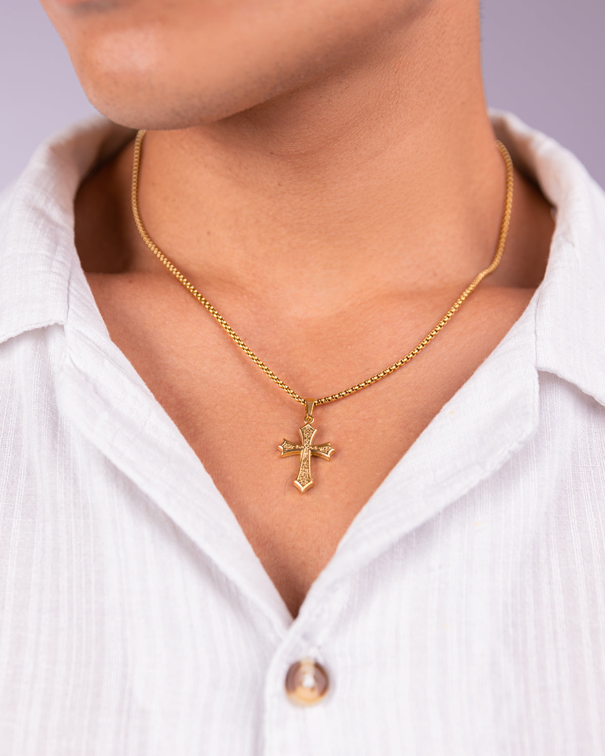 Classic Cross Pendant Necklace