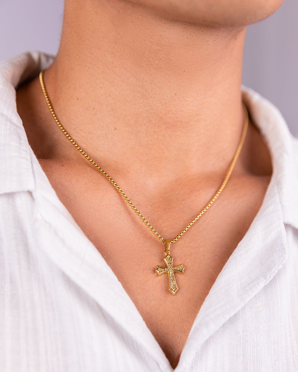Classic Cross Pendant Necklace