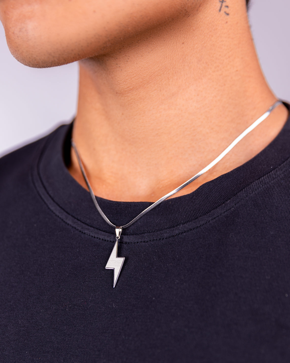 Redefined Lightning Pendant Necklace