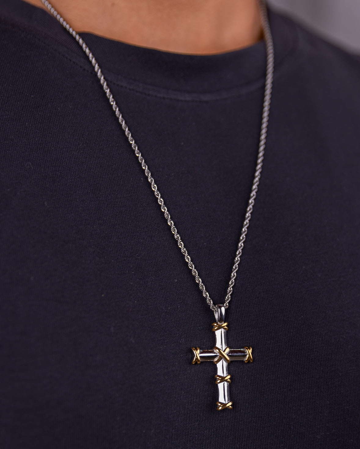 Redefined Classic Cross Necklace