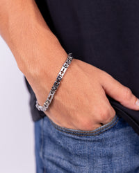 Redefined Cross Charm Bracelet