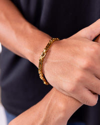 Redefined Cross Charm Bracelet