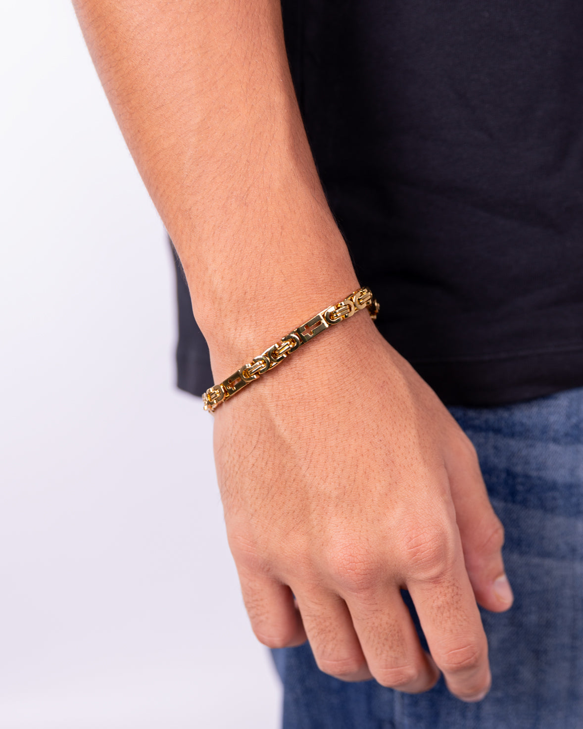 Redefined Cross Charm Bracelet