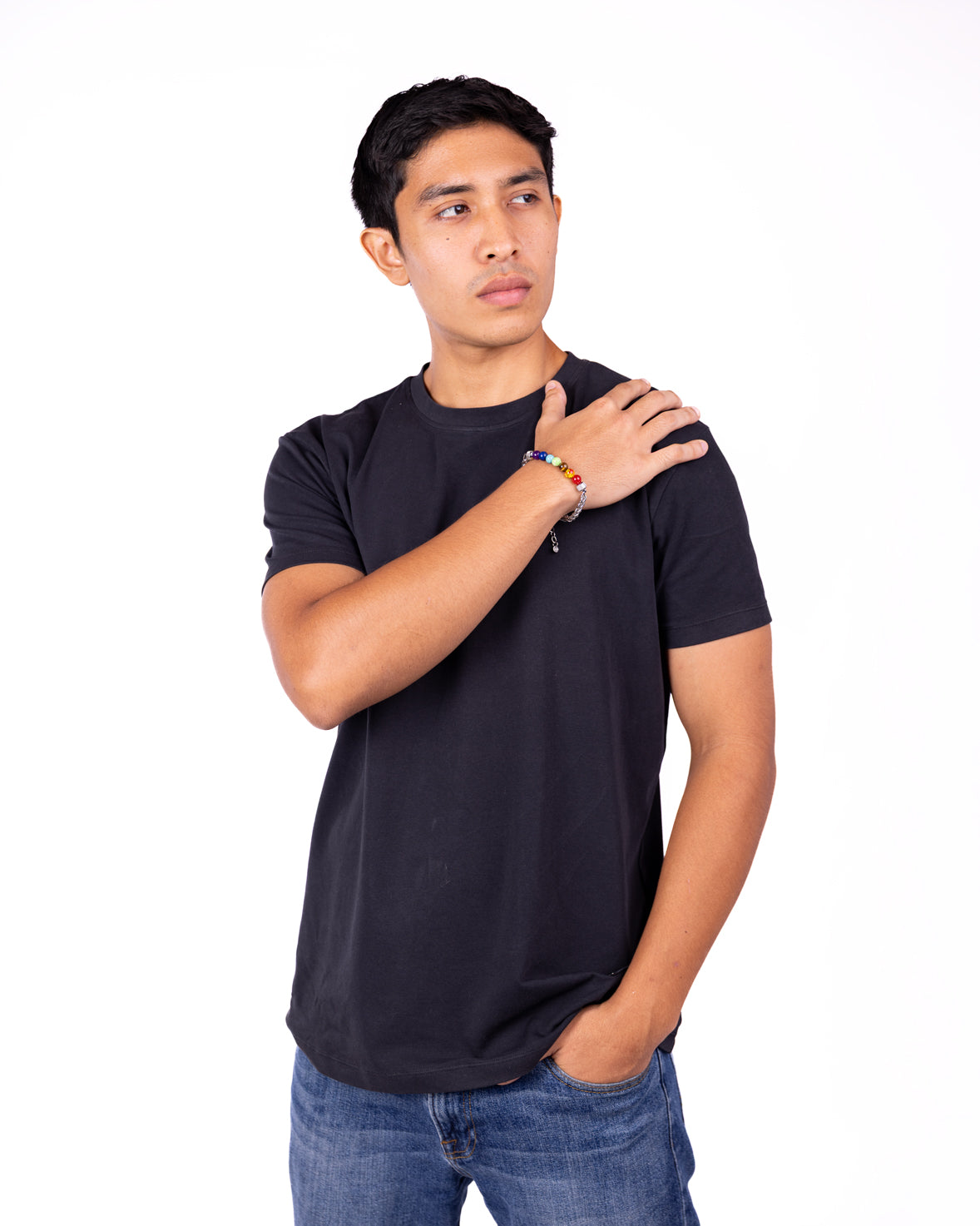 Redefined Beaded Charm Bracelet