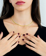 Pair of Luxe Cubic Necklaces