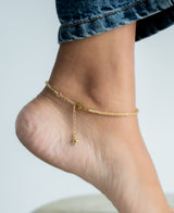 Refined Metallic Anklet