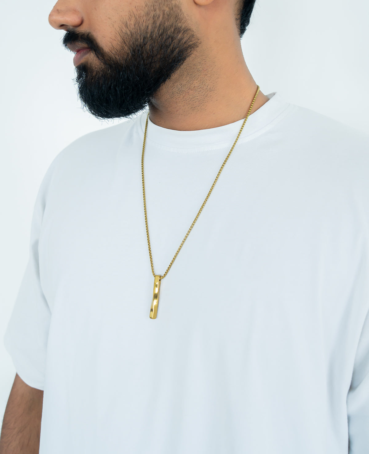 Men's Geometric Pendant Necklace