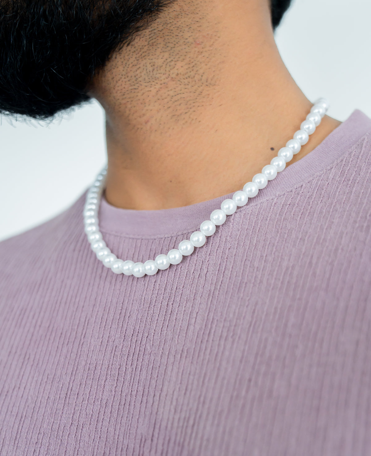 Men's Trendy Pearl Necklace