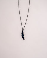 Casual Feather Pendant Necklace