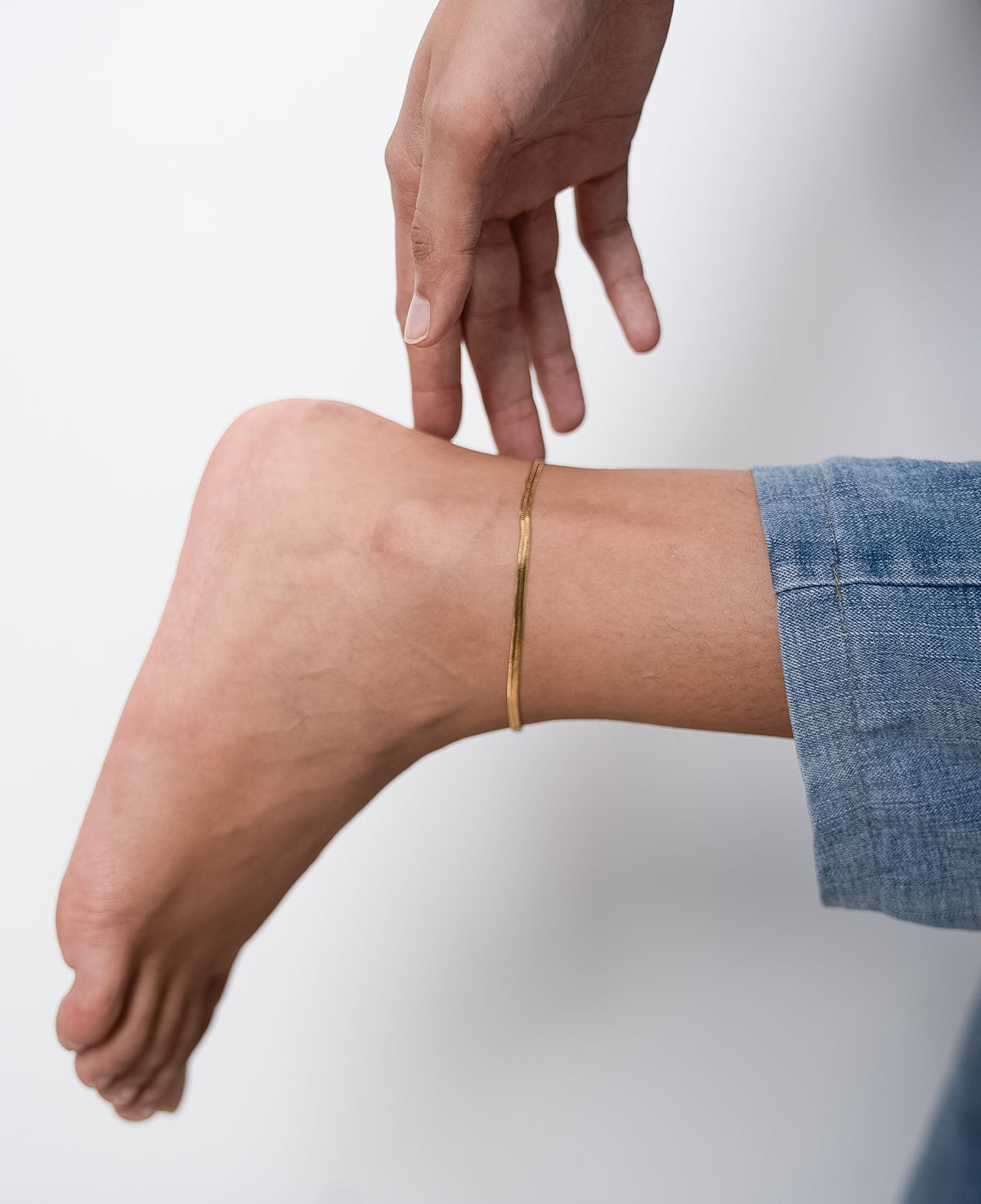 Minimalist Solid Anklet