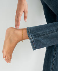 Modern Layered Anklet