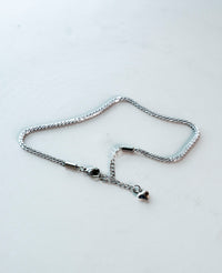 Refined Metallic Anklet