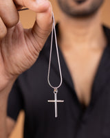 Minimalistic Cross Pendant Necklace