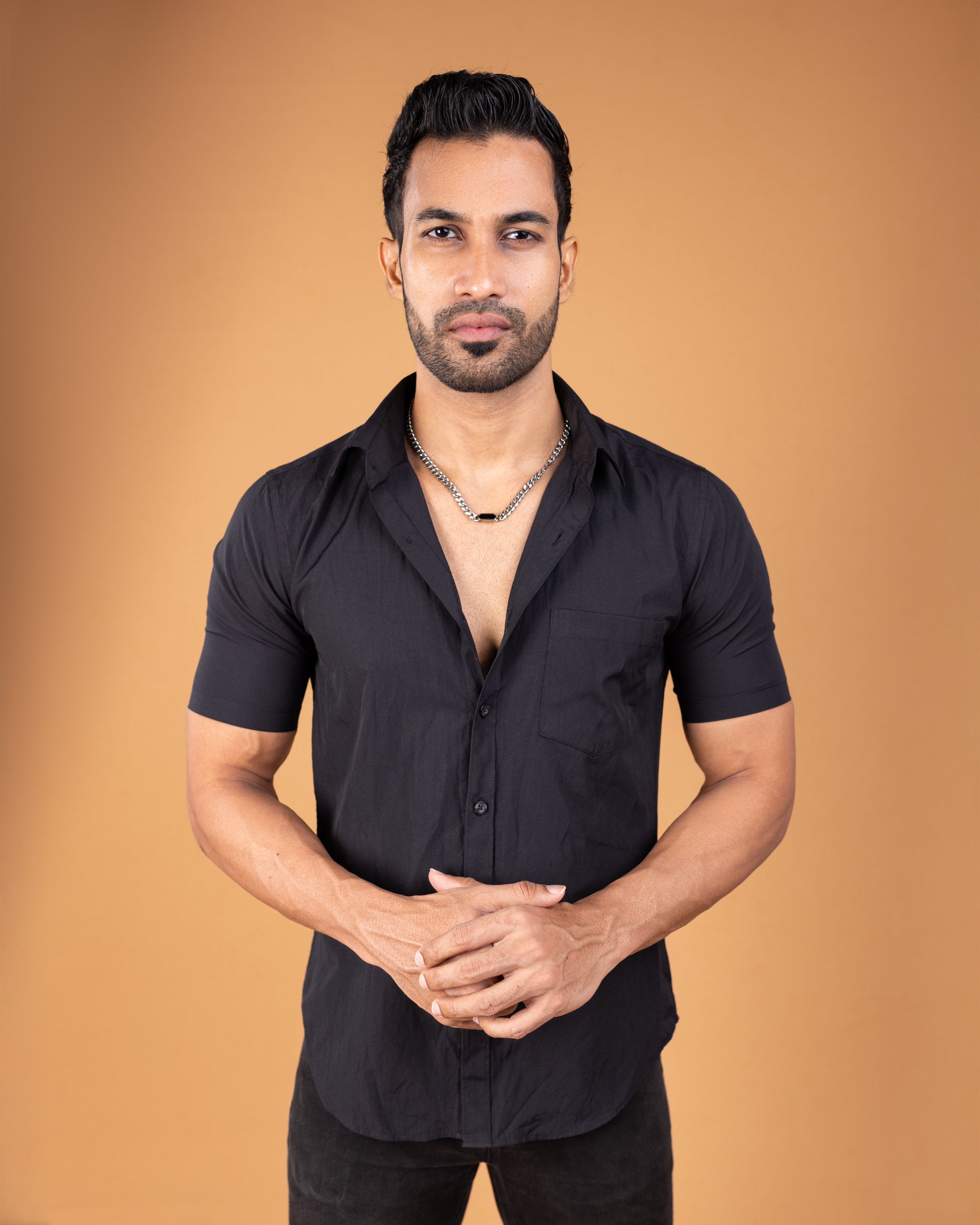 Black Cuban Linked Necklace