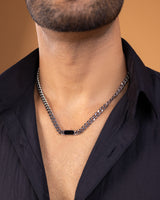Black Cuban Linked Necklace