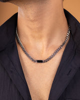Black Cuban Linked Necklace