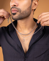 Layered Star Pendant Necklace