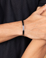 Urban Black Charm Bangle
