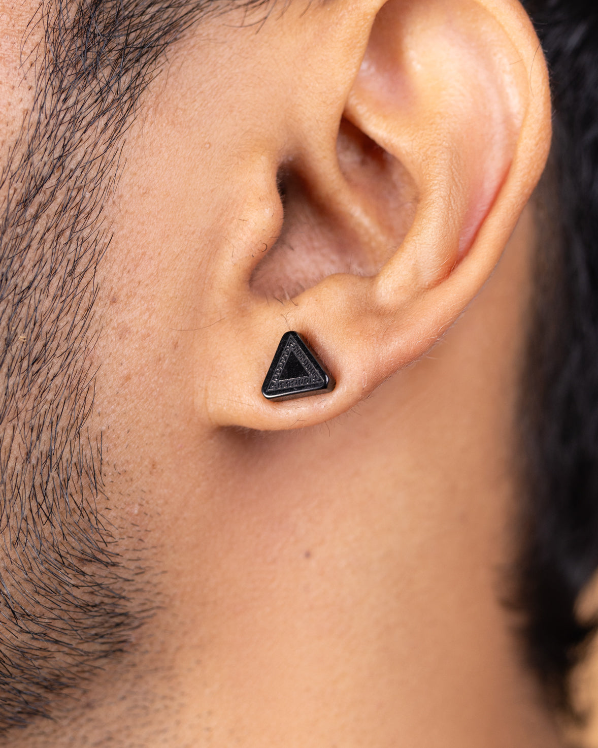 Magnetic Triangle Earring