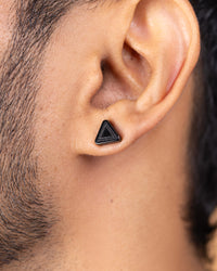 Magnetic Triangle Earring
