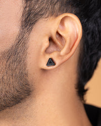 Magnetic Triangle Earring
