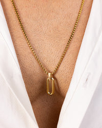 Urban Gold Pendant Necklace