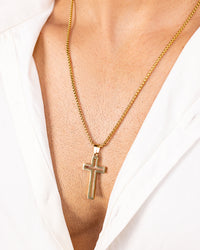 Urban Cross Pendant Necklace