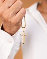 Urban Cross Pendant Necklace